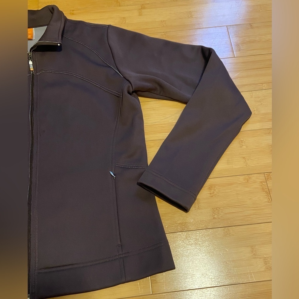 Lucy Full Zip Softshell Athletic Yoga Jacket Fleece Lined Woman’s Size L - Picture 4 of 11